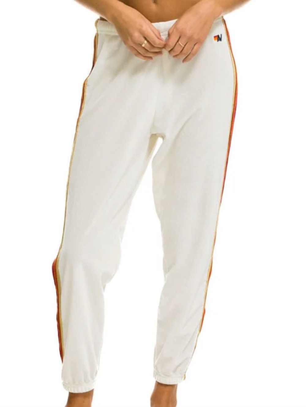 AVIATOR NATION CLASSIC VELVET SWEATPANTS